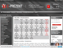 Tablet Screenshot of e-prezent.pro